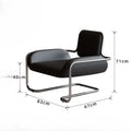 Nordic Living Room Chairs Metal Armchair Design Single Person Chairs with Backrest Luxury Comfortable Chair Modern Furniture