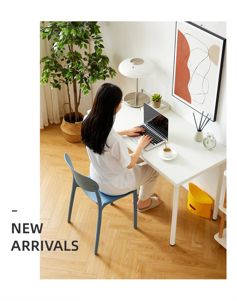 Kitchen Plastic Dining Chairs Nordic Modern European Home Dining Chairs Ultralight Trendy Sillas Comedor Garden Furniture Sets